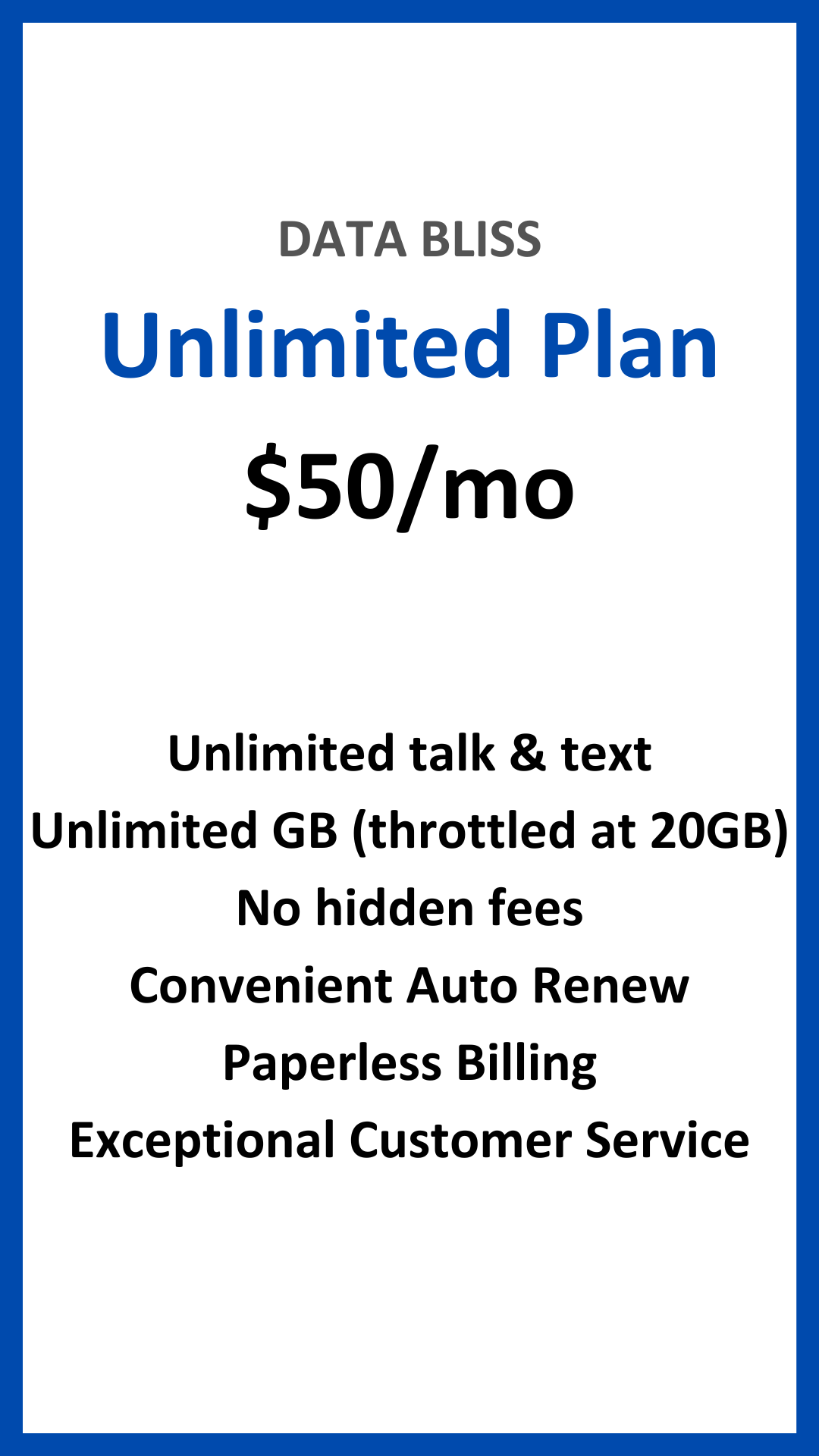 Unlimited Plan